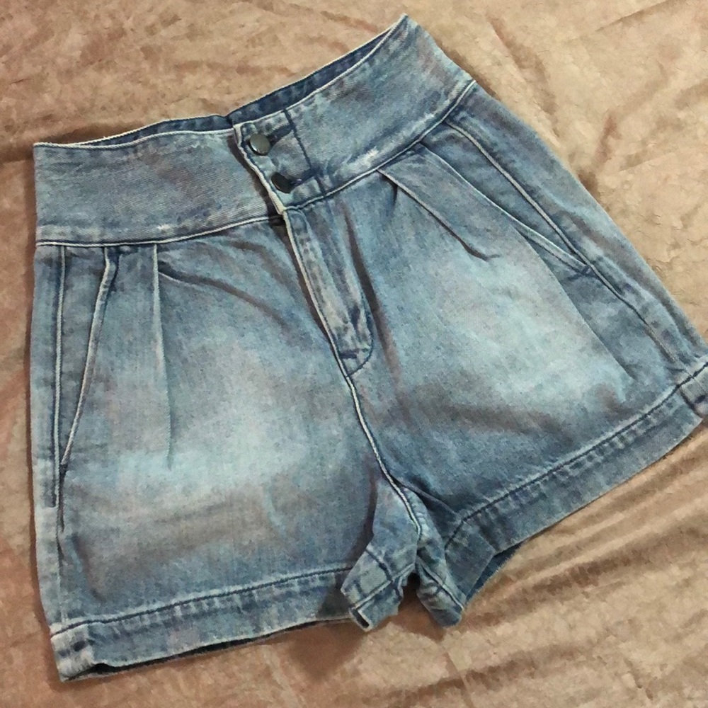 Gap 1969 High-Waist Denim Shorts